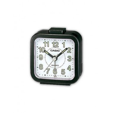 CASIO Reloj Despertador TQ-141 Negro