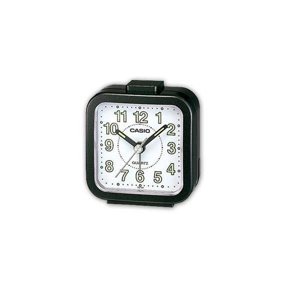 CASIO Reloj Despertador TQ-141 Negro