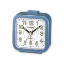 CASIO Reloj Despertador TQ-141 Azul