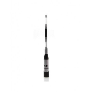 KOMUNICA Mini Antena Movil VHF-UHF PWR-SB-8 144-430mHz 21.5cm, Conector PL
