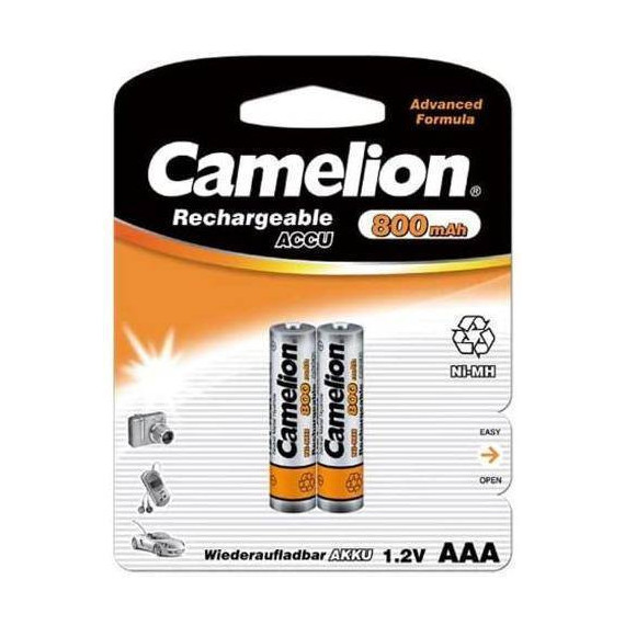CAMELION Pack 2 Pilas Aaa Recargables 1.2V/800MAH BAT405
