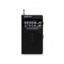 SANYO Radio Analogica Portatil AM/FM KS101 Con Altavoz Negro