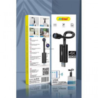 ANDOWL Mini Camara por USB Q-SX6 Full HD 4K con Ranura Micro Sd