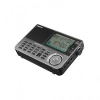 SANGEAN Radio Digital ATS-909X2 Fm,sw.mw,air Multi Banda con Alarma Graphite