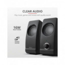 TRUST Altavoces Para PC REMO 16W USB Y Jack 3.5mm