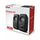 TRUST Altavoces Para PC REMO 16W USB Y Jack 3.5mm