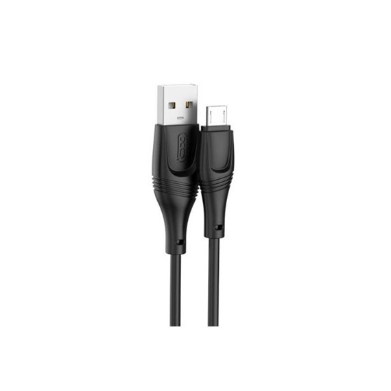 XO Cable Datos Micro Usb a Usb 3Mtrs 2.1A NB238 Negro
