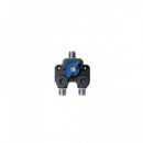 KOMUNICA Conmutador Antena 2 Posiciones PWR-SW2-N Conectores Pl Hembra 3GHZ