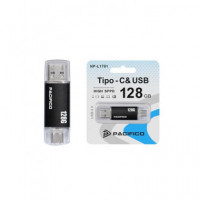 PACIFICO Pendrive Dual 128GB Tipo C/usb a NP-L1791