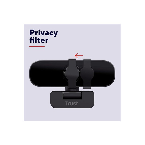 TRUST Camara Webcam Tanor Full HD 1080 - Guanxe Atlantic Marketplace