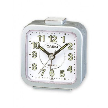 CASIO Reloj Despertador TQ-141 Plata