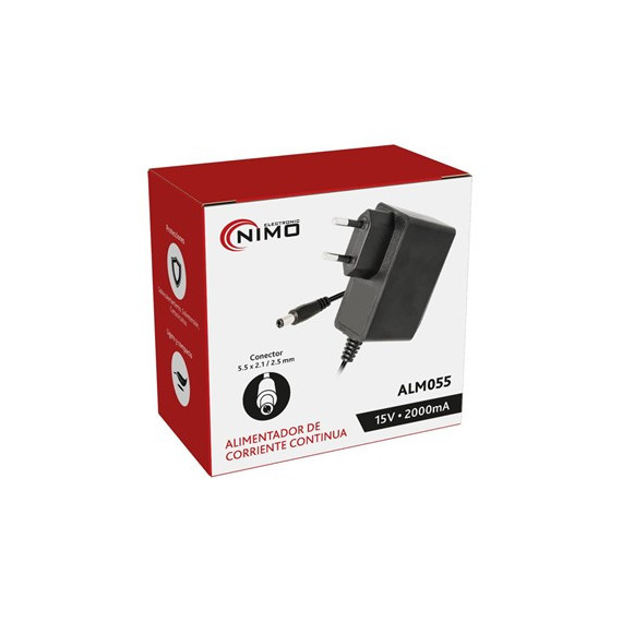 NIMO ALM055 Alimentador Estabilizado 15V/2000Mah