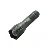 TECNIK Linterna Recargable 150Lm Flaslight P5 Negro