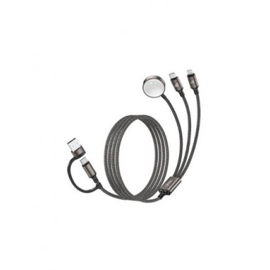 XO Cable Datos y Carga Tipo C/Usb A a Tipo C/Lightning/Cargador Reloj Watch 100W CX040