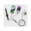 XO Cable Datos y Carga Tipo C/Usb A a Tipo C/Lightning/Cargador Reloj Watch 100W CX040