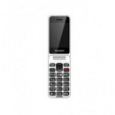 SUNSTECH Telefono Movil CELT25 Azul Dual Sim Teclas Grandes Boton SOS,Micro Sd