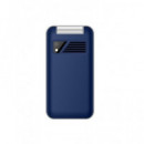 SUNSTECH Telefono Movil CELT25 Azul Dual Sim Teclas Grandes Boton SOS,Micro Sd