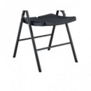 SUNGARDEN SG0158 SILLA RESINA PLEGABLE PRO 44X53X83CM NEGRA