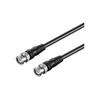 NIMO Cable Conexion Bnc M/m RG58 5MTRS Negro WIR1253