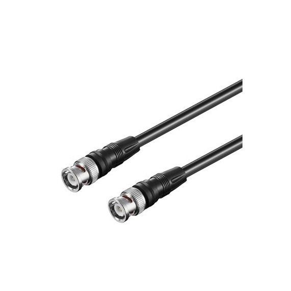 NIMO Cable Conexion Bnc M/m RG58 5MTRS Negro WIR1253