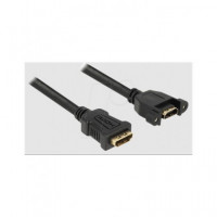 DELOCK Cable HDMI H/h de Panel 0.25MTRS 85100 4K 30HZ