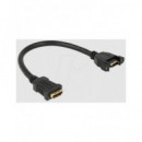 DELOCK Cable HDMI H/h de Panel 0.25MTRS 85100 4K 30HZ