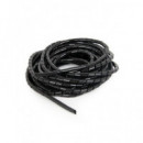 CABLEXPERT Cinta Helicoidal - Cubrecable Organizador Espiral de 12 Mm, 10 M, Negro PRO0098966