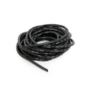 CABLEXPERT Cinta Helicoidal - Cubrecable Organizador Espiral de 12 Mm, 10 M, Negro PRO0098966