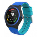 SPC 9625A Smartee Pop Azul Smartwatch, Asistente de Voz, Podometro, Pulsometro, Microfono, Altavoz,