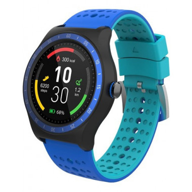 SPC 9625A Smartee Pop Azul Smartwatch, Asistente de Voz, Podometro, Pulsometro, Microfono, Altavoz,