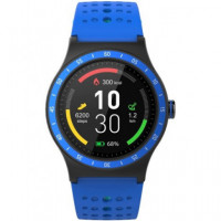 SPC 9625A Smartee Pop Azul Smartwatch, Asistente de Voz, Podometro, Pulsometro, Microfono, Altavoz,