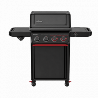 Barbacoa de Gas Inteligente Spirit® EPX-435R Stealth® Edition + Asador Giratorio de Regalo Weber®  WEBER