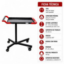 Mesa de Trabajo Movil Ajustable FARGO TOOLS 87X53X88 Cm