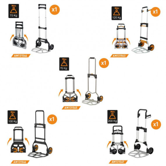 CAMPAÑA CARRETILLAS PLEGABLES AIRMEC PVP 262.00