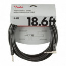 Cable FENDER Jack-jack Angulo 5.5 Metros Negro