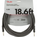 Cable FENDER Jack Jack 5,5 Metros Professional Bla