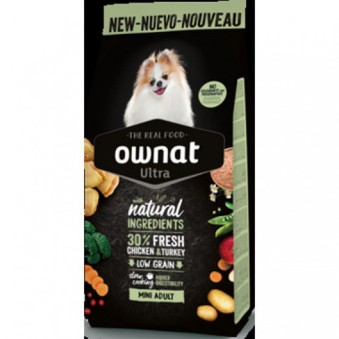 OWNAT perro adulto mini ultra 3 kg