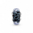 PANDORA Charm en Plata de Ley Cristal de Murano Azul Oscuro 798938C00