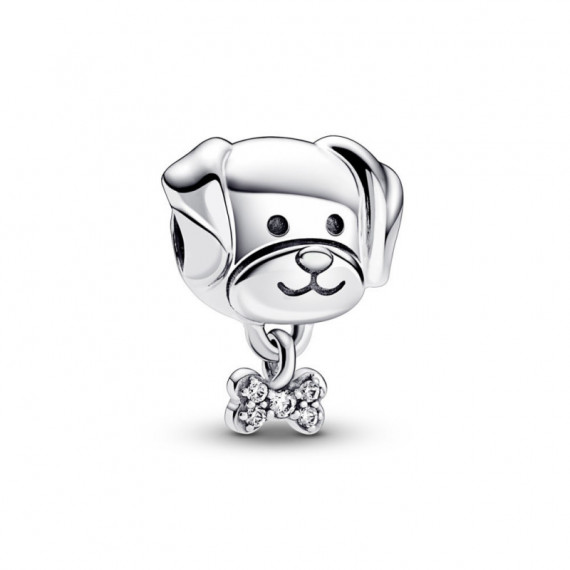 PANDORA Moments Charm de Mascota Perro & Hueso 792254C01