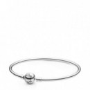 PANDORA Pulsera Rígida en Plata de Ley con Cierre PANDORA 590713