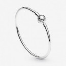 PANDORA Pulsera Rígida en Plata de Ley con Cierre PANDORA 590713
