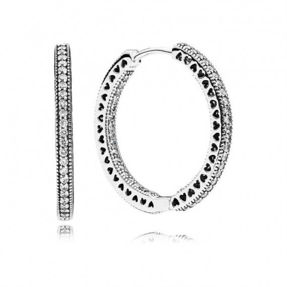 PANDORA  Joyeríapendientes de Aro en Plata de Ley 296319CZ