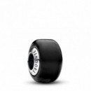 PANDORA Charm Mini Cristal de Murano Negro 793117C00