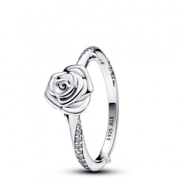 Pandora Anillo en plata de ley Rosa Floreciendo 193215C01