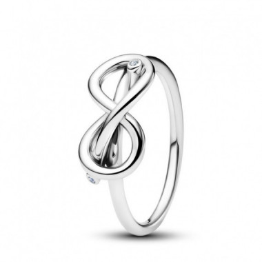 Pandora Anillo en plata de ley Nudo Infinito 193759C01