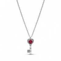 PANDORA Callar en Plata de Ley con Llave de Corazón 394392C01