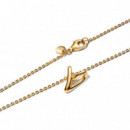 PANDORA Collar de Corazón Bañado en Oro 364360C00