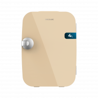 Frigorífico Bolero Minicooling 4L Río Cream 28,6X19,5X26,3 Cm  CECOTEC