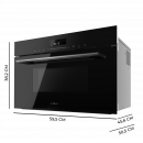 Bolero Hexa MWO703800 Line 59,6X38,2X49,2 Cm  CECOTEC