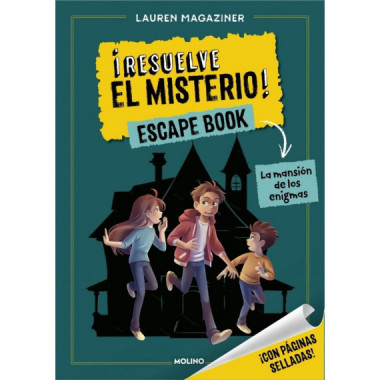 RESUELVE EL MISTERIO ESCAPE BOOK 1 LA MANSION DE LOS ENIGMAS